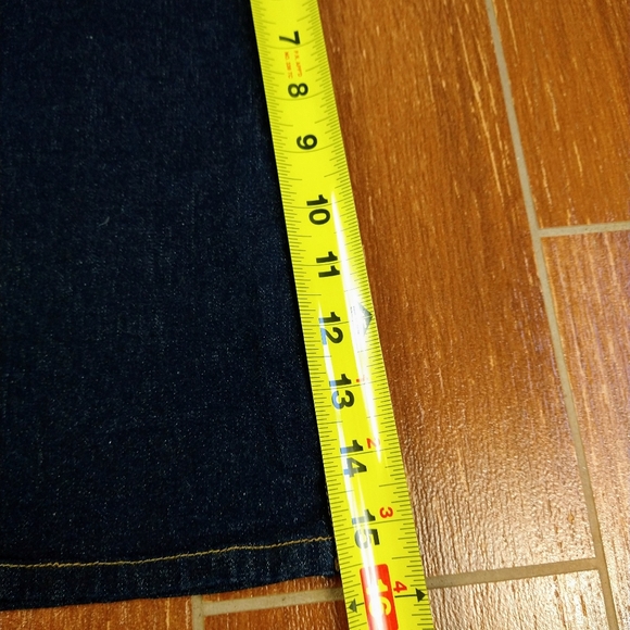 SOLD!!!!Vintage Cello Jean Mini Skirt Size Small - Picture 11 of 15